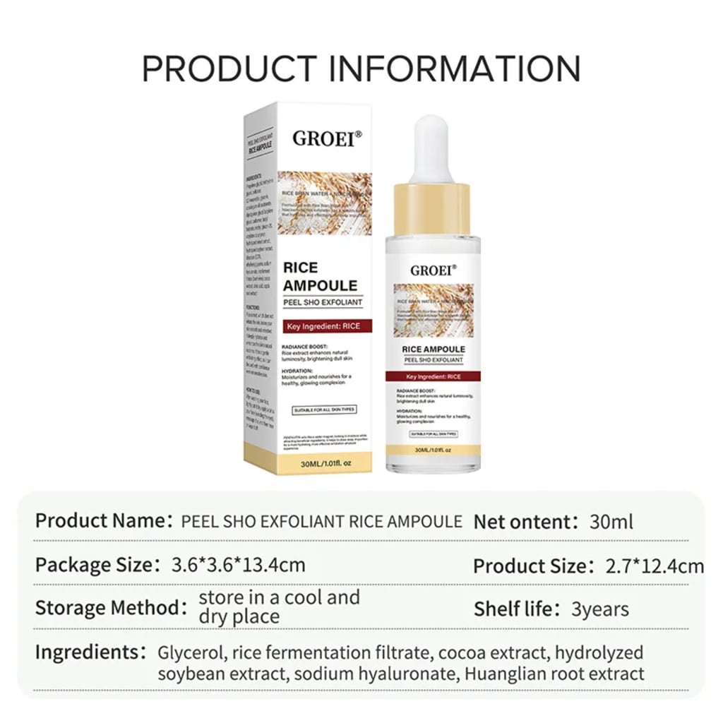 Glow Rice Essence Ampoule